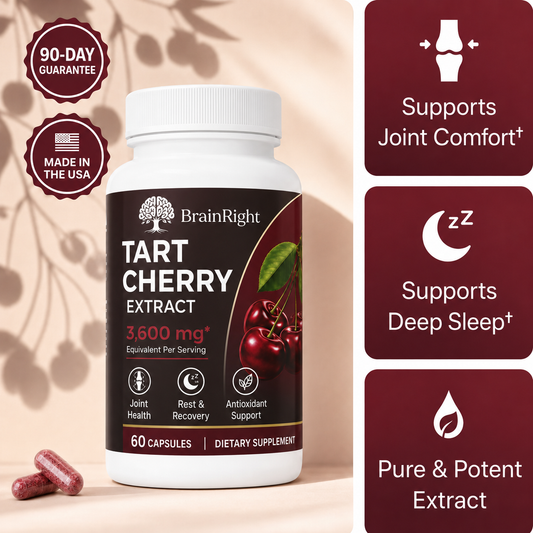 BrainRight® Cold-Pressed Tart Cherry Extract